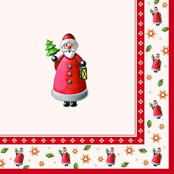 IHR Napkins Toys Delight Cream