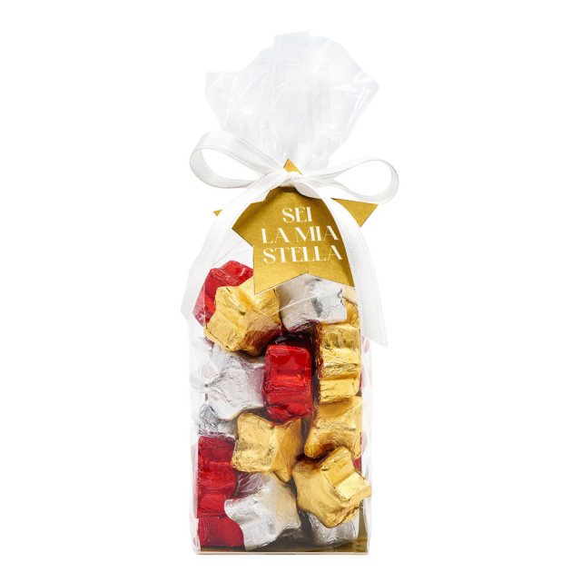 Boella & Sorrisi Mixed Milk Chocolate Stars 150g