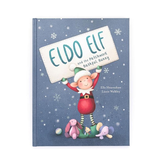 Jellycat Eldo Elf & The Patchwork Bashful Bunny Book
