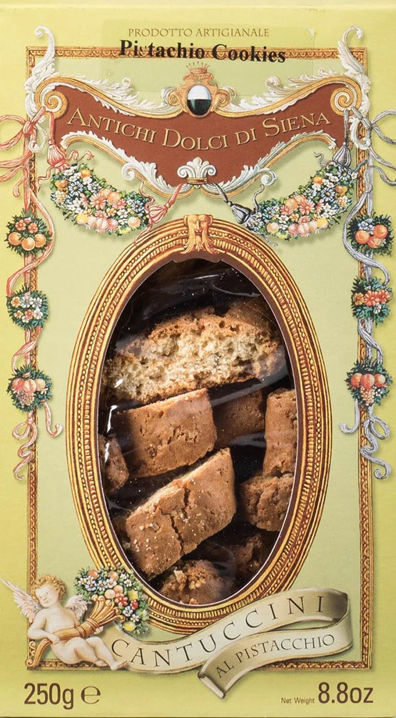 La Fabbrica del Panforte Cantucci al Pistachio Biscotti 250g