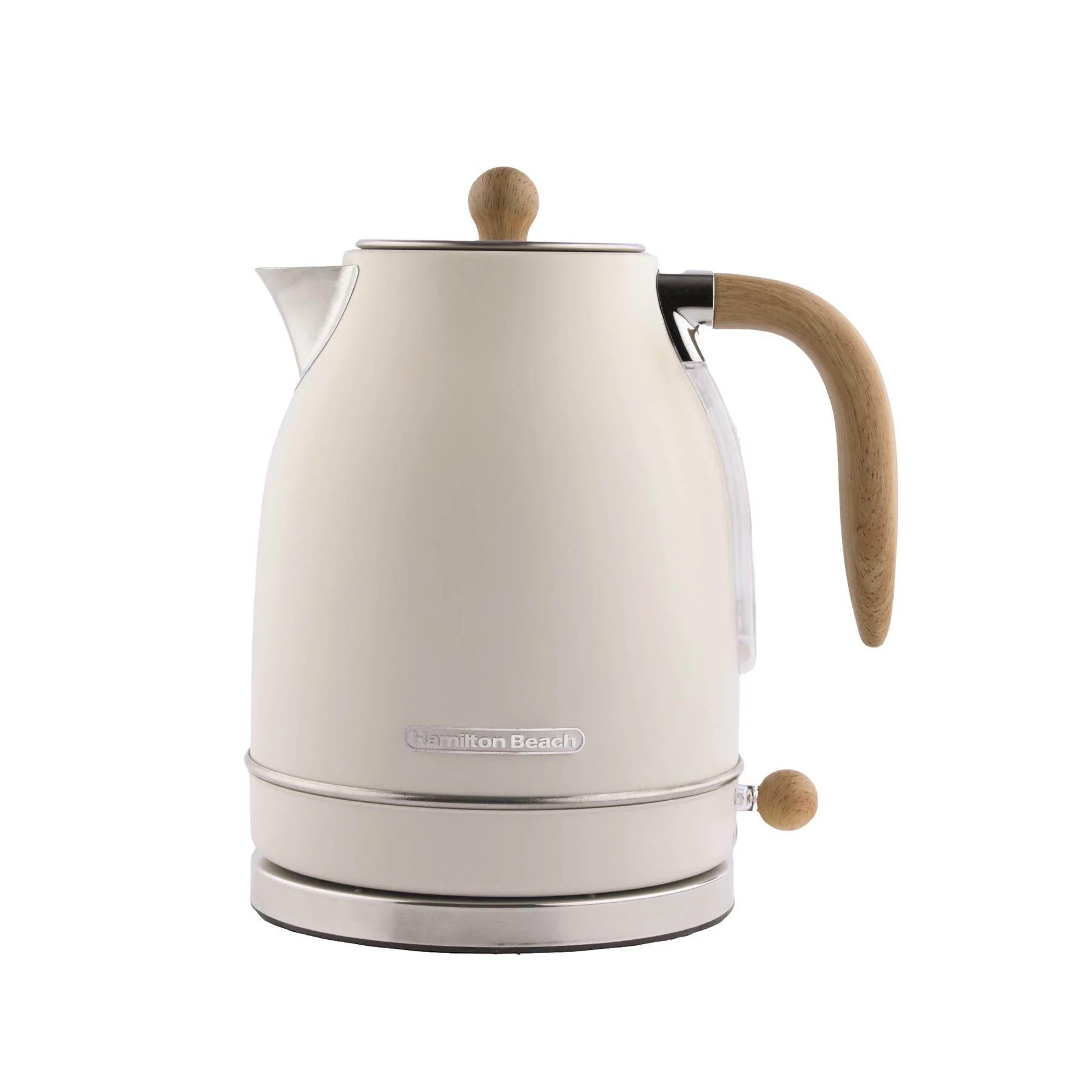 Hamilton Beach Scandi 1.7L Jug Kettle - Matte Cream
