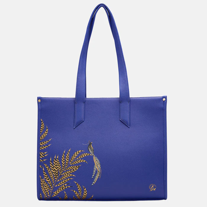 Sara Miller Boxed Tote - Botanic Blue