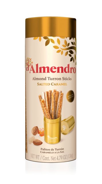 El Almendro Salted Caramel Turron Sticks 136g