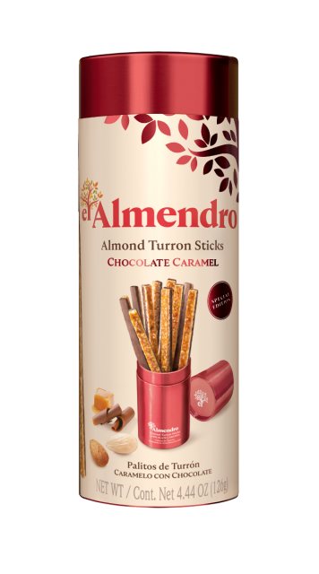 El Almendro Milk Chocolate & Caramel Turron Sticks 126g