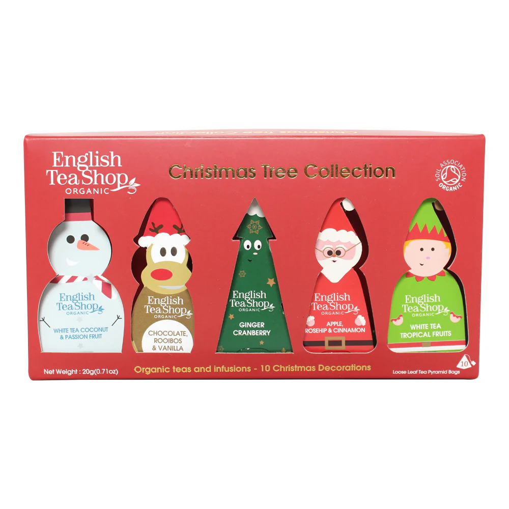 English Tea Shop Christmas Characters Gift Pack - 10 Pyramids