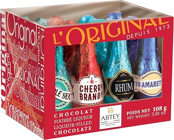 Abtey Original Crate Of Liqueur Filled Chocolates 108g