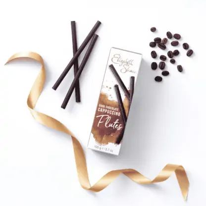 Elizabeth Shaw Dark Chocolate Cappuccino Flutes 105g