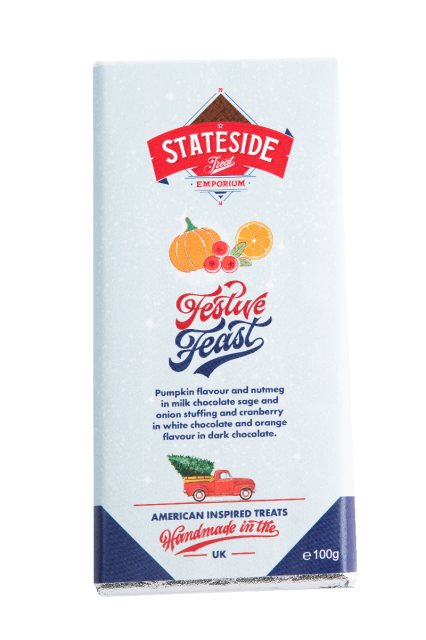 Stateside Festive Feast Bar 100g
