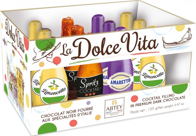 Abtey Crate of 12 Italian Cocktails (Limoncello, Amaretto & Spritz) 155g