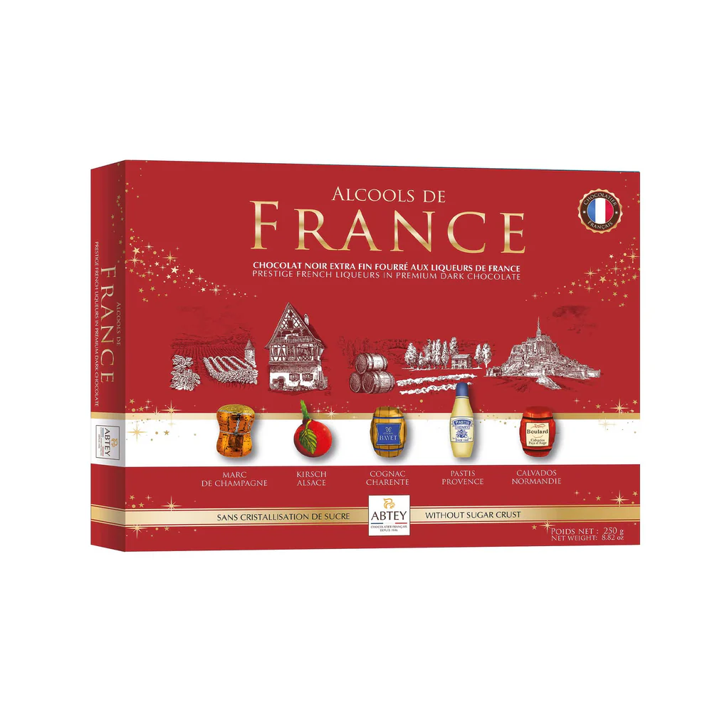 Abtey Liqueurs de France (26 assorted liqueurs) 250g