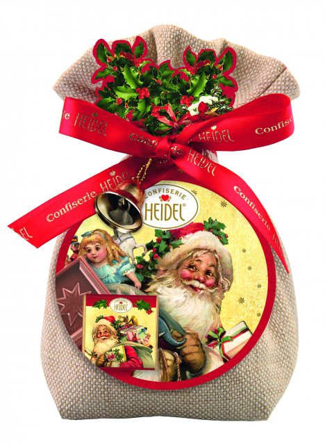 Heidel Christmas Gift Bag with Hazelnut Cream Chocolates 158g