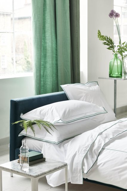 Designers Guild Astor Porcelain Green Quilt Cover