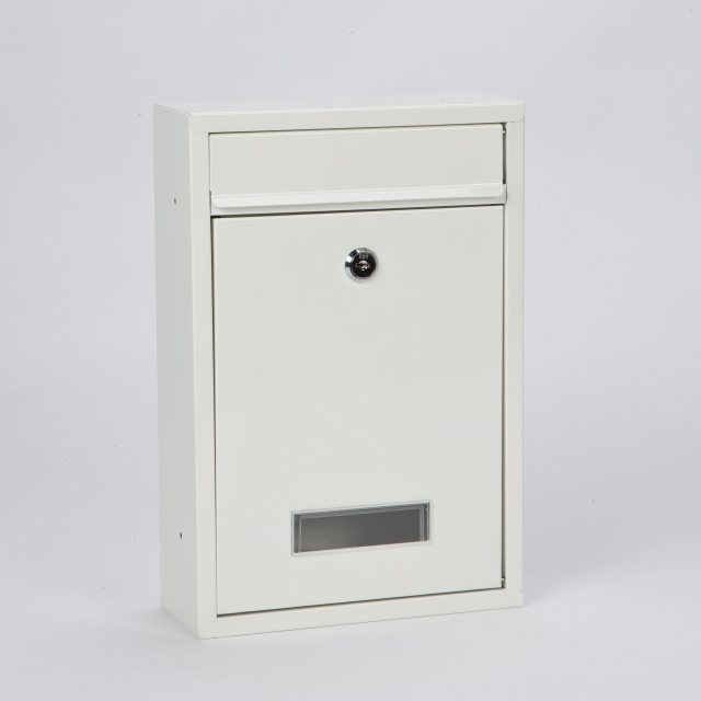 Arboria Metal Postbox - White