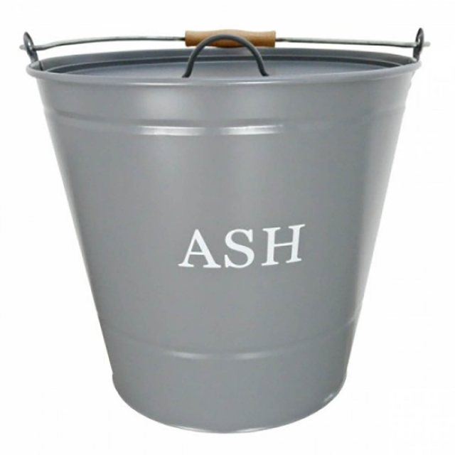 Inglenook Premium Grey Ash Bucket with Lid