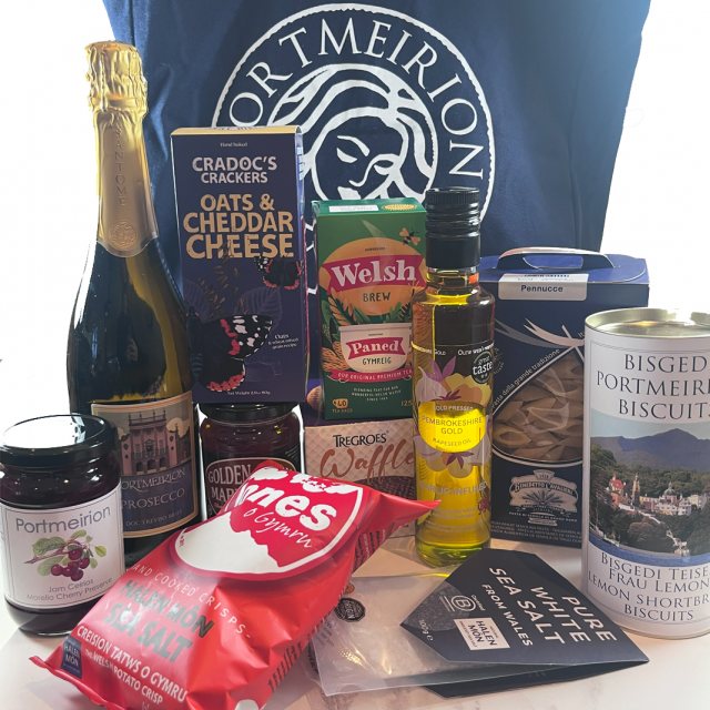 Portmeirion Perfect Pantry Tote Bag Hamper (with Prosecco)