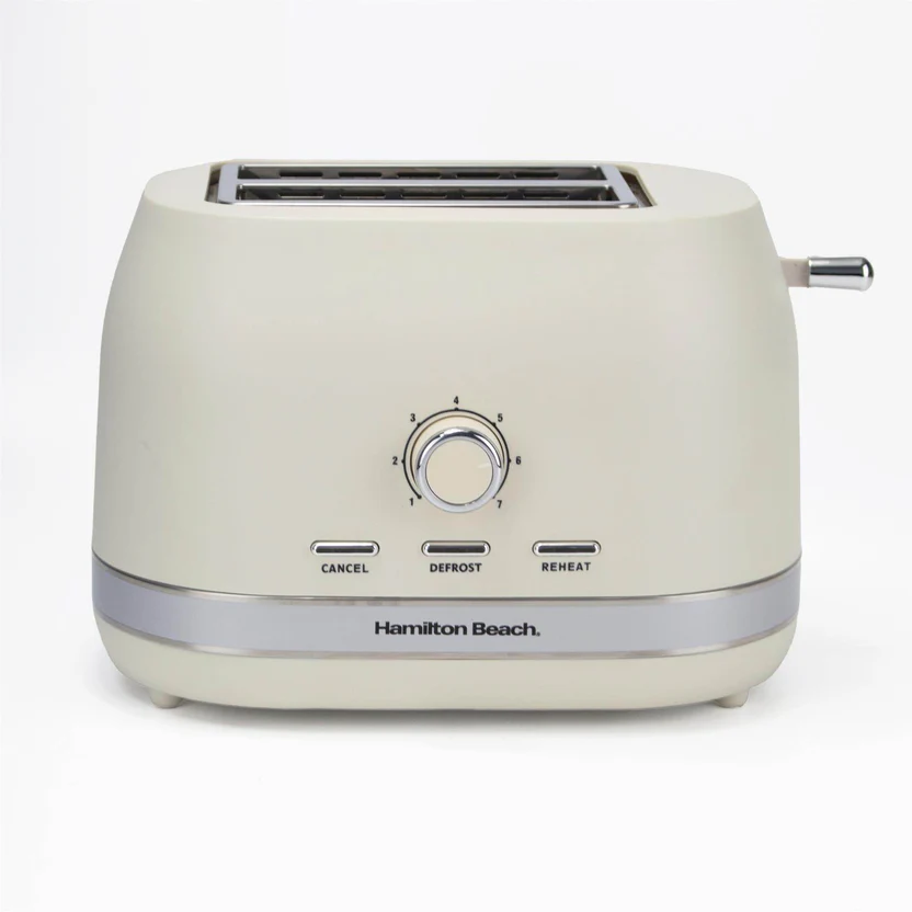 Hamilton Beach Ella 2 Slice Toaster - Matte Cream