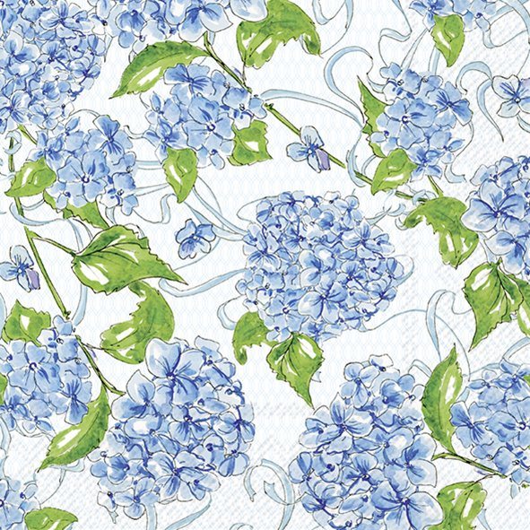 IHR Napkins Hydrangea All Over