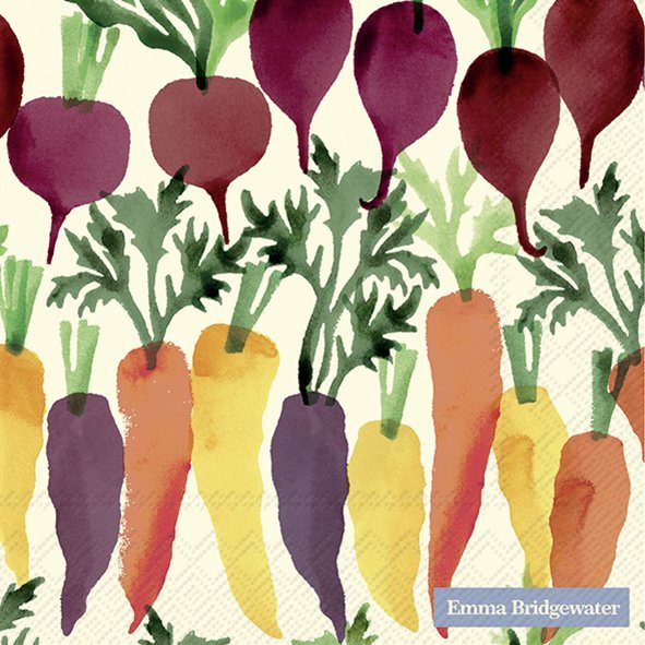 Emma Bridgewater Napkins - Sponged Veg