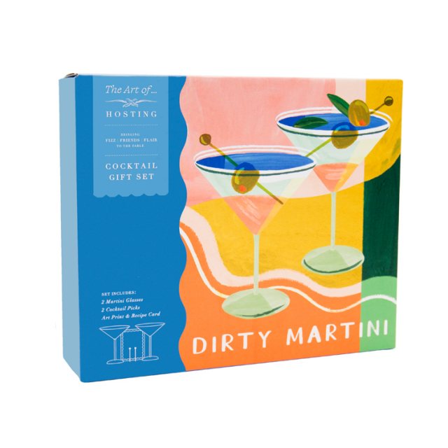 Art of Hosting Martini Cocktail Gift Set