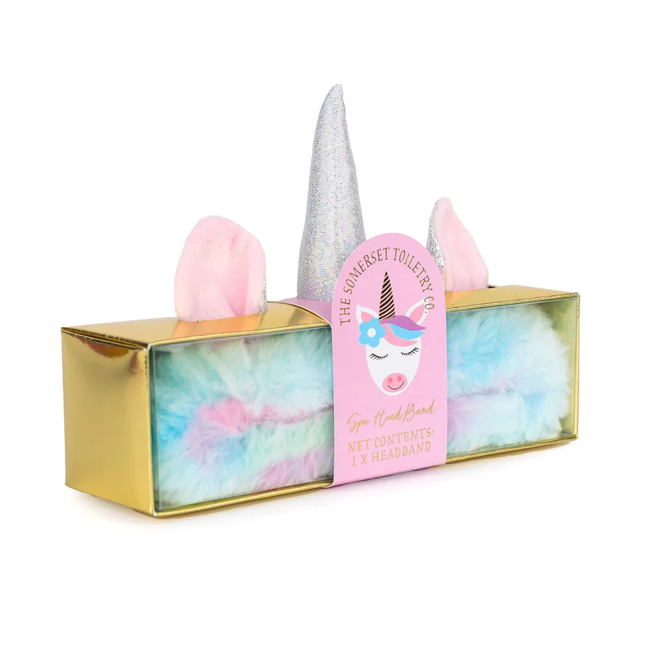 The Somerset Toiletry Co. Unicorn Spa Headband