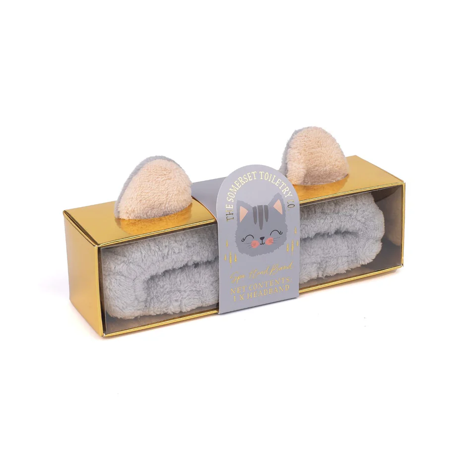 The Somerset Toiletry Co. Cat Spa Headband