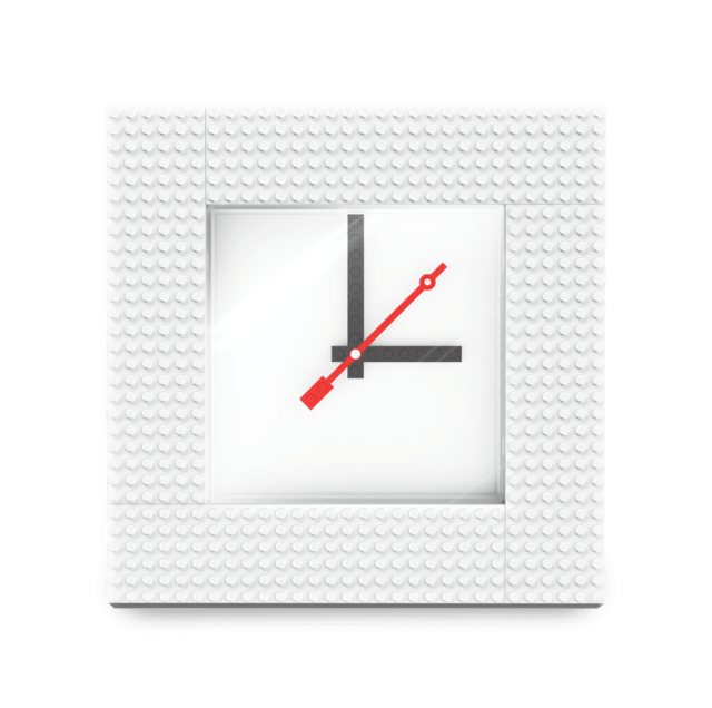 LEGO Wall Clock MOC (My Own Creation) - White