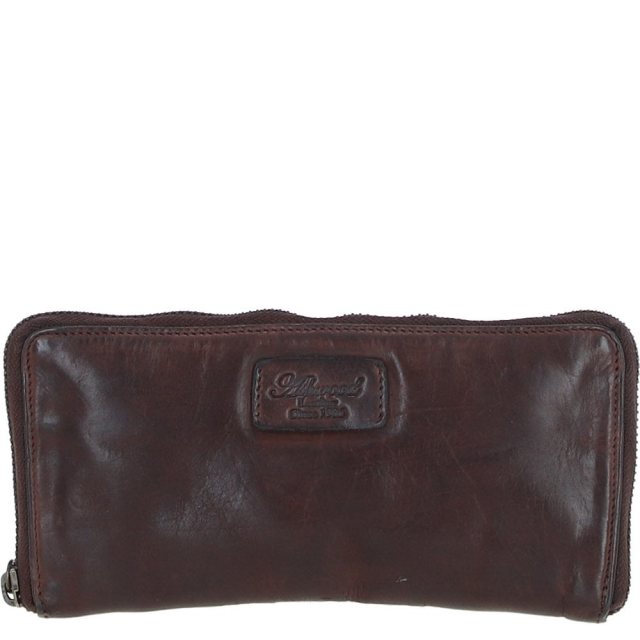 Ashwood Leather Vintage Purse - Brandy D100
