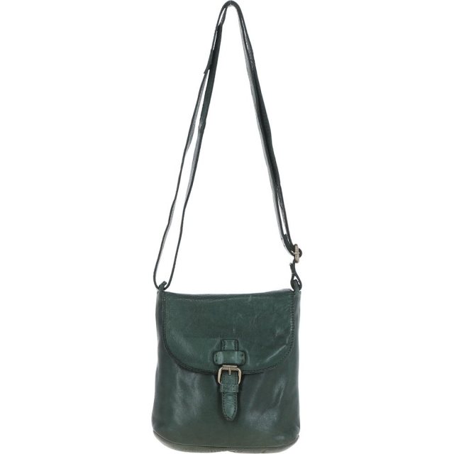 Ashwood Leather Flight Bag - Green D90