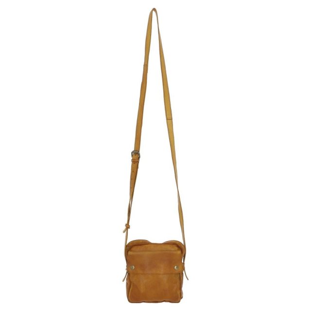 Ashwood Leather Crossbody Bag -  Yellow D101