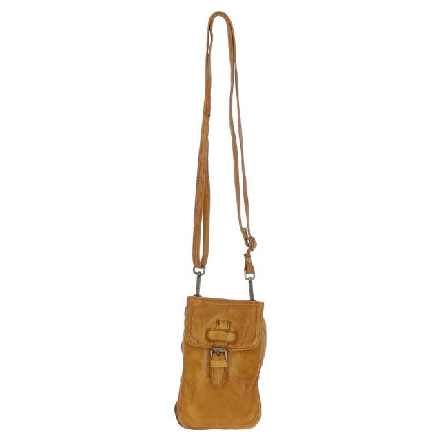 Ashwood Leather Crossbody Smartphone Bag - Yellow D99