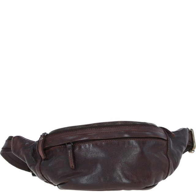 Ashwood Leather Bum Bag - Brandy D102