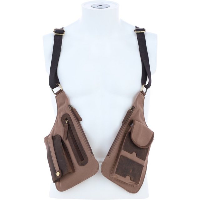 Fenland England Trailmark Chest Utility Pouch Set - Mud/Grey FEN761