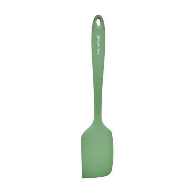 KitchenCraft Silicone Scraper Spatula - Green