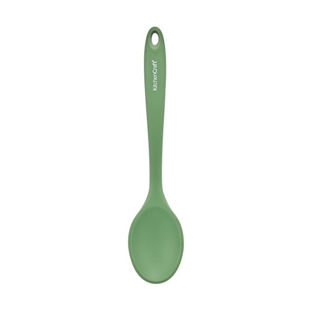 KitchenCraft Silicone Spoon - Green