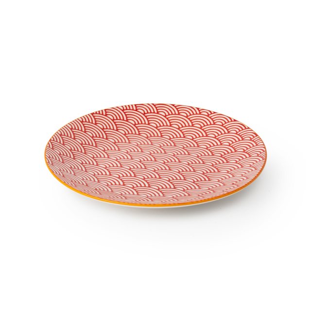 Mikasa Red Arc Stoneware Side Plate 18cm