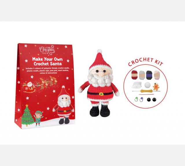 DIY Crochet Kit - Santa