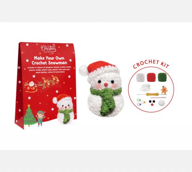 DIY Crochet Kit - Snowman