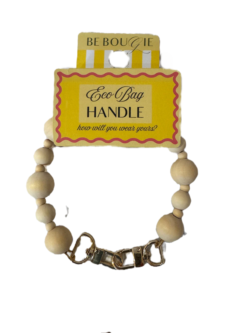 My Little Eco Bag - Wooden Handle for Your Eco Tote Bag