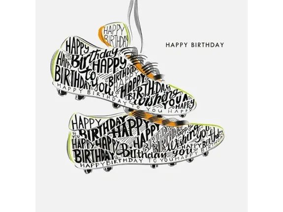 Jo Spicer Birthday Boots Birthday Card