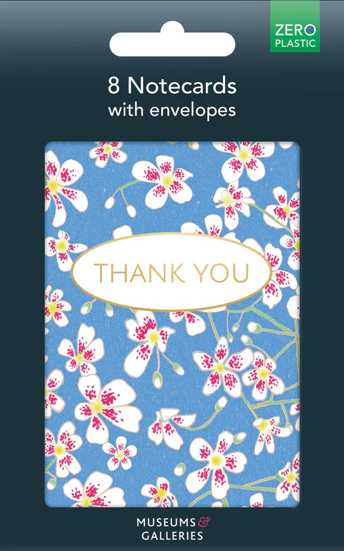 Emily Burningham Saxifrage Thank You Notecards - 8 Pack