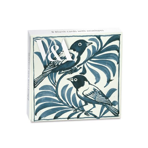V & A Weaver Birds Mini Notecard Wallet - Set of 8