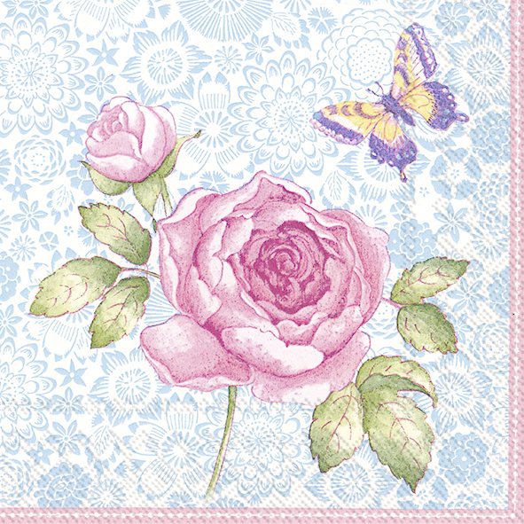 Lovely Linen Lovely Napkins Denim Blue