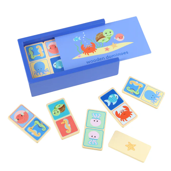 Orange Tree Toys Sea Life Dominoes