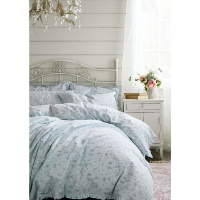 Shabby Chic by Rachel Aswell Georgie Ditsy Blue Bedding