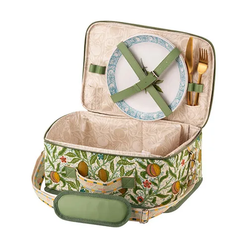 William Morris At Home Fruit 2 Person Picnic Cooler Bag