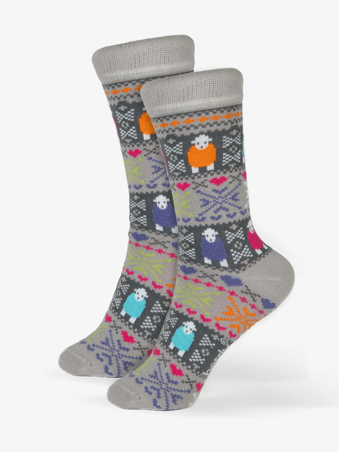Herdy Fair Isle Socks