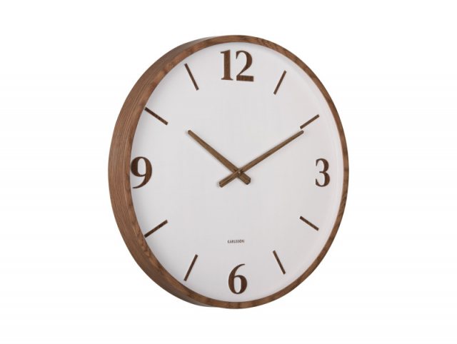 Karlsson Wall Clock Detalle Large - Warm Grey