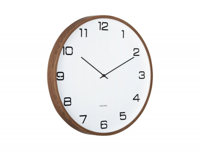 Karlsson Wall Clock Delicado Large - White