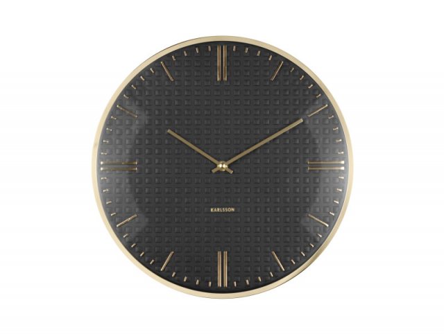 Karlsson Wall Clock Riqueza - Black