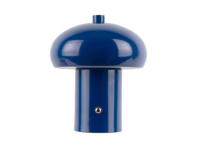 Leitmotiv Table Lamp Retro Seta LED - Cobalt Blue